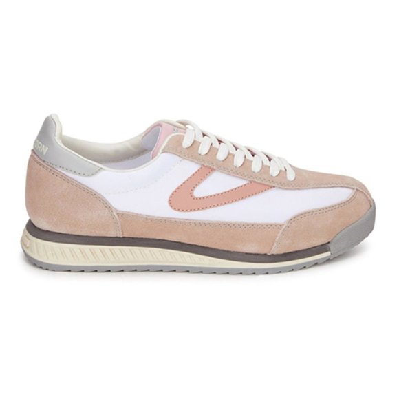 Tretorn Women’s Rawlins 2.0 BLUSH Sneaker Suede Leather Lightweight - Picture 2 of 10